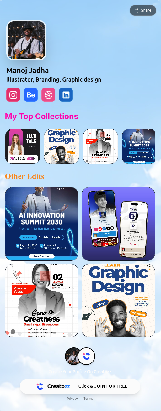 Creator Profile